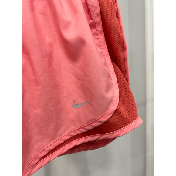 Nike Womens NWT Dri Fit Running Shorts S Pink Coral - Picture 4 of 9